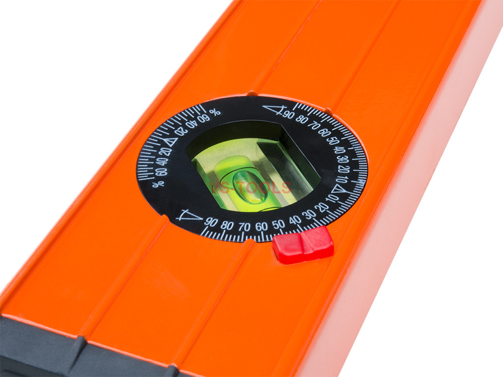 3ft Horizontal Vertical Aluminum Level Rubber Handles Adjustable